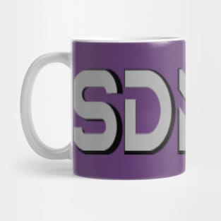 Sit Down Marks! Retro logo Mug